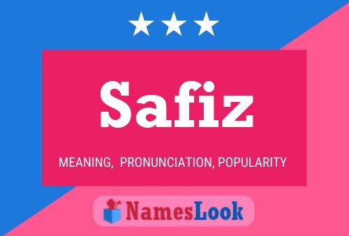 Affiche de nom Safiz