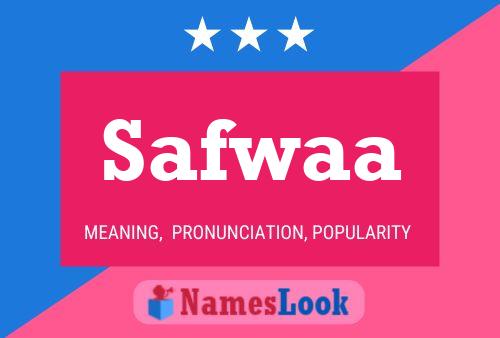 Affiche de nom Safwaa