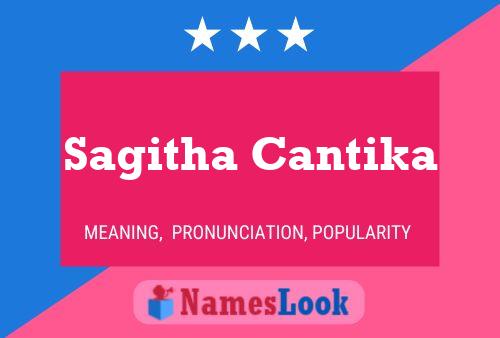 Affiche de nom Sagitha Cantika