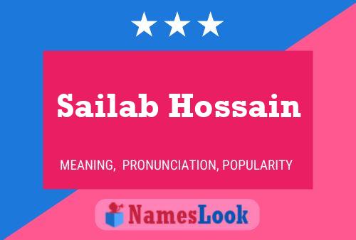 Affiche de nom Sailab Hossain