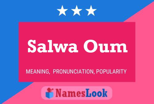 Affiche de nom Salwa Oum