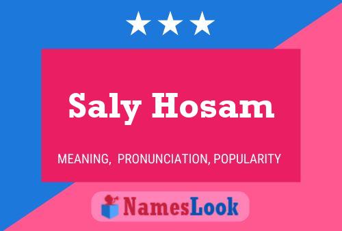 Affiche de nom Saly Hosam