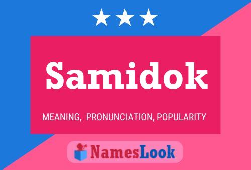 Affiche de nom Samidok