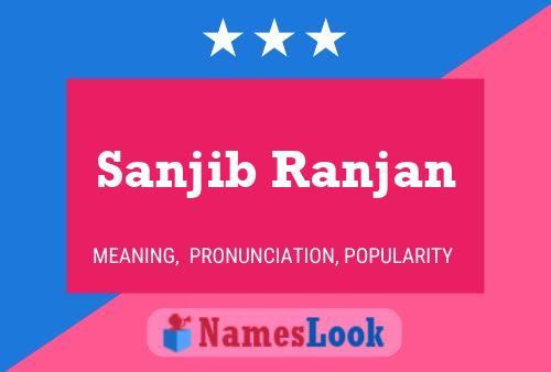 Affiche de nom Sanjib Ranjan