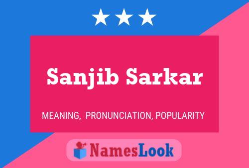 Affiche de nom Sanjib Sarkar