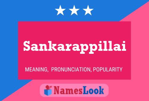 Affiche de nom Sankarappillai