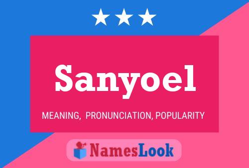 Affiche de nom Sanyoel