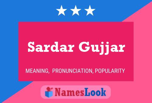 Affiche de nom Sardar Gujjar