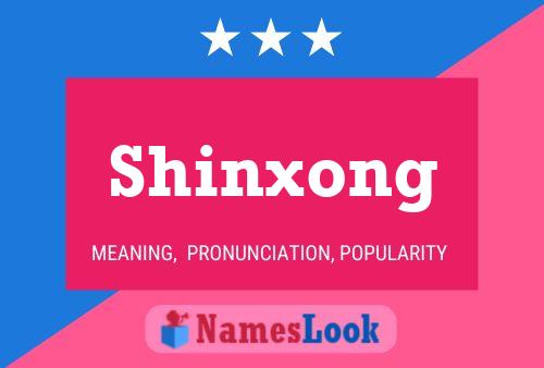 Affiche de nom Shinxong