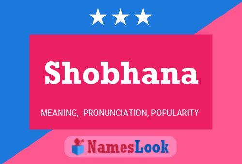 Affiche de nom Shobhana