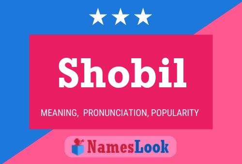 Affiche de nom Shobil