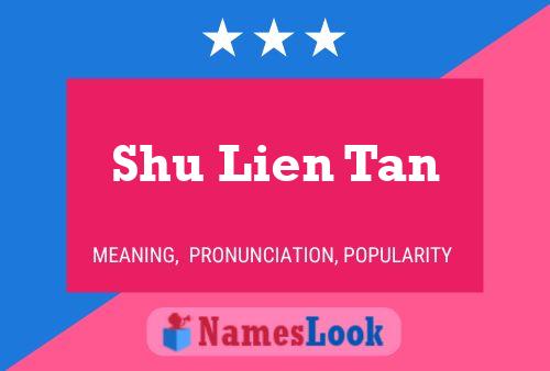 Affiche de nom Shu Lien Tan