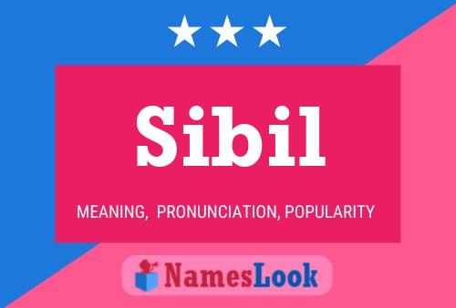 Affiche de nom Sibil