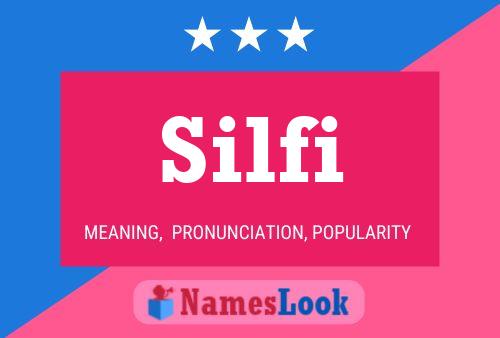 Affiche de nom Silfi