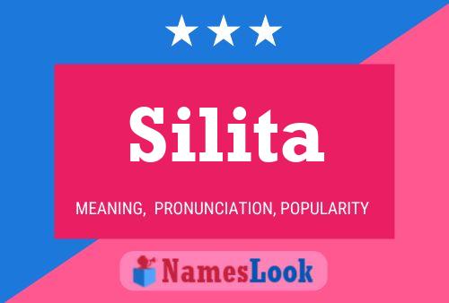 Affiche de nom Silita