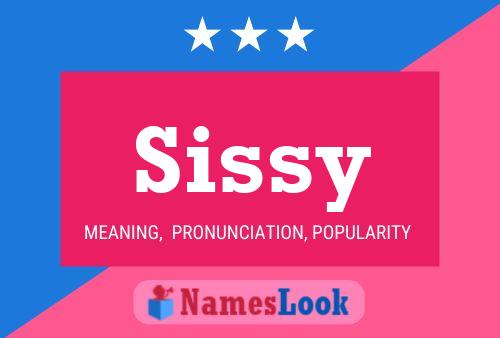 Affiche de nom Sissy