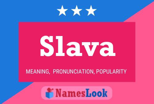 Affiche de nom Slava