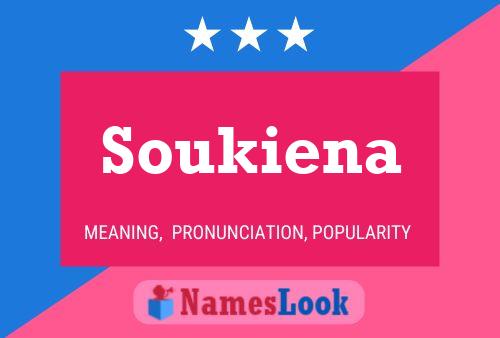 Affiche de nom Soukiena