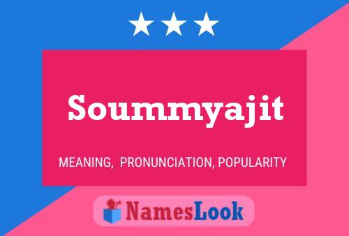 Affiche de nom Soummyajit