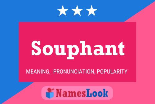 Affiche de nom Souphant