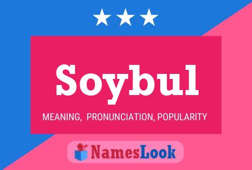 Affiche de nom Soybul