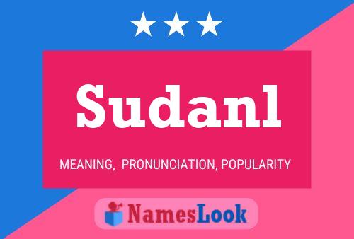 Affiche de nom Sudanl