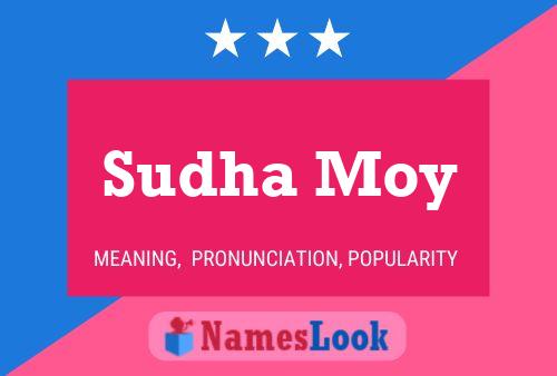 Affiche de nom Sudha Moy