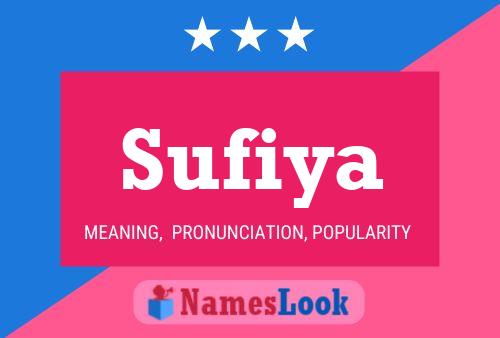 Affiche de nom Sufiya