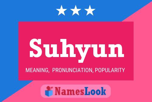 Affiche de nom Suhyun