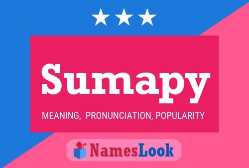 Affiche de nom Sumapy