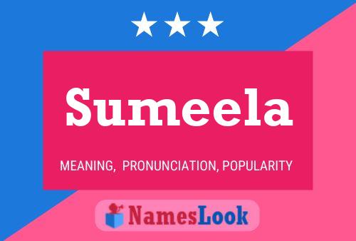 Affiche de nom Sumeela