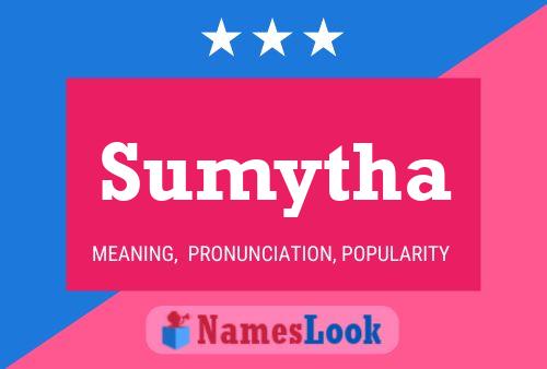 Affiche de nom Sumytha