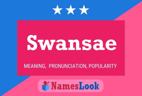 Affiche de nom Swansae