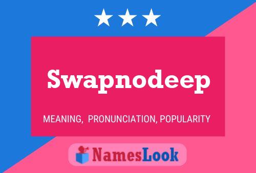 Affiche de nom Swapnodeep