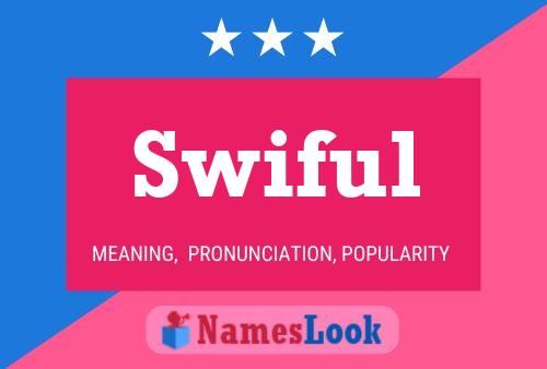 Affiche de nom Swiful