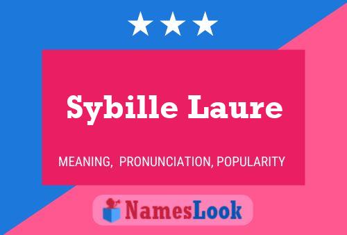 Affiche de nom Sybille Laure