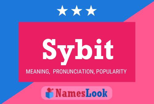 Affiche de nom Sybit