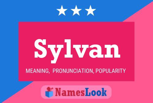 Affiche de nom Sylvan