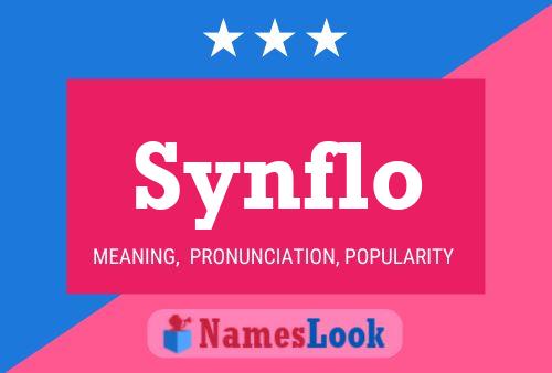 Affiche de nom Synflo