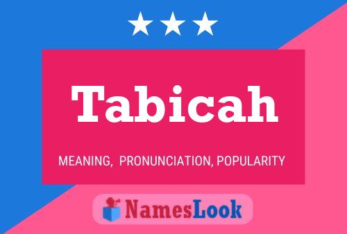 Affiche de nom Tabicah