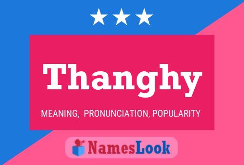 Affiche de nom Thanghy