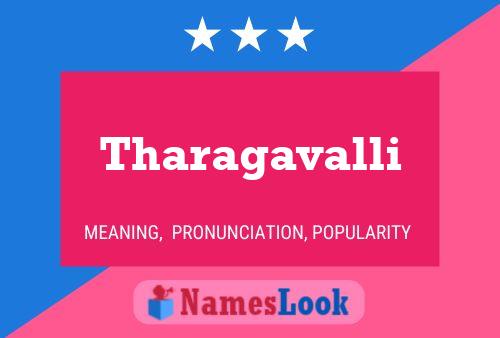 Affiche de nom Tharagavalli