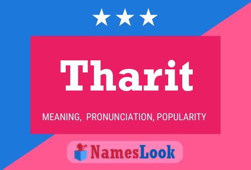 Affiche de nom Tharit