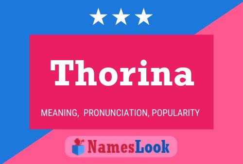 Affiche de nom Thorina