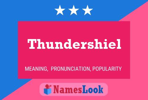 Affiche de nom Thundershiel