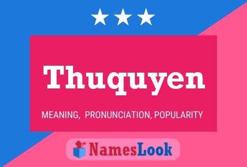 Affiche de nom Thuquyen