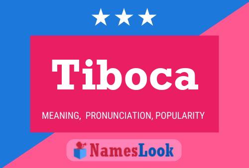 Affiche de nom Tiboca