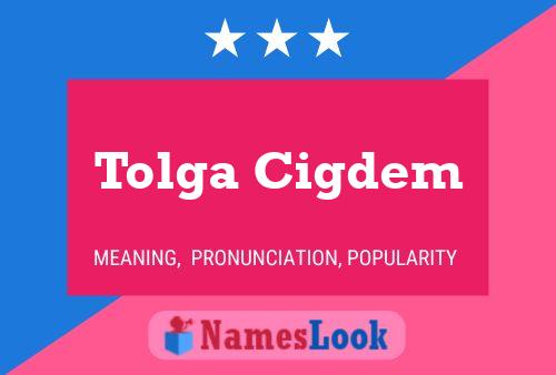 Affiche de nom Tolga Cigdem