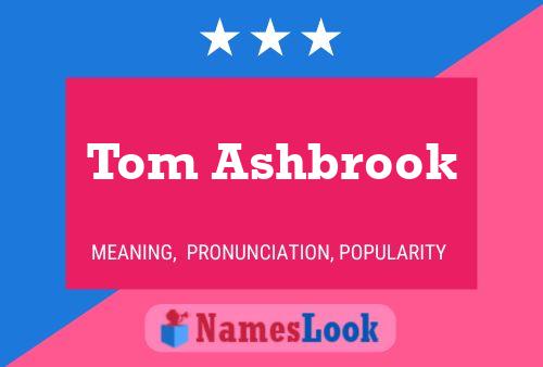 Affiche de nom Tom Ashbrook