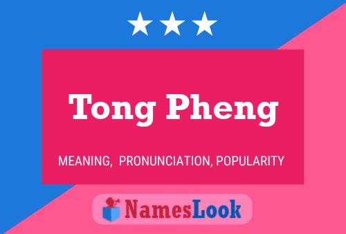 Affiche de nom Tong Pheng